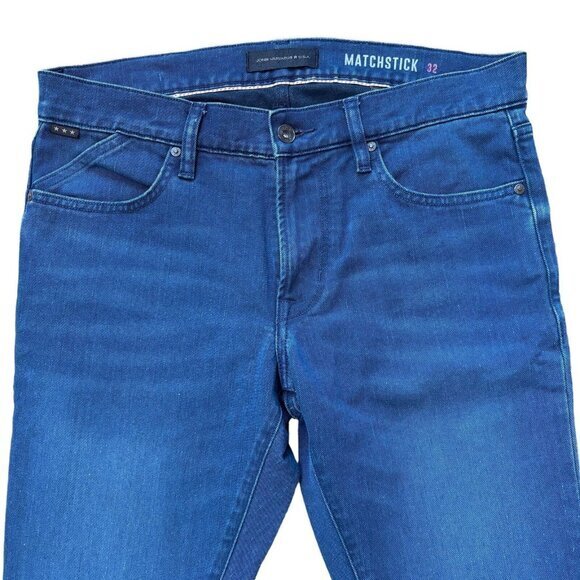 John Varvatos Men's Matchstick Skinny Fit Narrow Leg Jean Size 32 X 33 - Picture 2 of 7